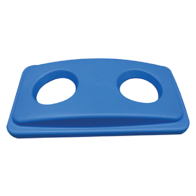 Thunder Group PLTC023RC Recycling Container Lid Rectangular For Bottles & Cans (2-holes)