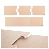 Epicurean 629-481201 Epicurean Stock Puzzle Board 48" X 12" X 3/8" In Natural