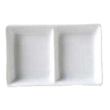 Vertex China AV-D2 Sauce Dish 2-compartment 2 Oz. Per Well
