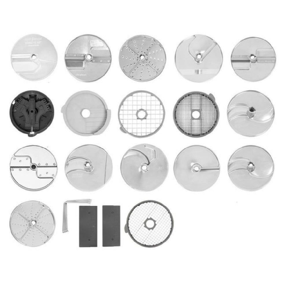 Robot Coupe LP16DISC LP16 Disc Package (16) Disc Package Includes: (3) Slicing Discs (3/64" 5/64" 5/32")