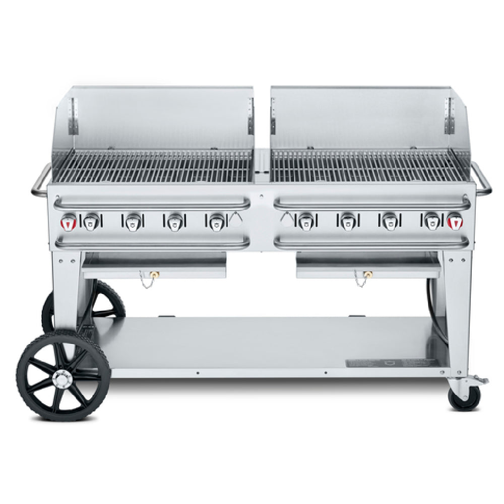 Crown Verity CV-RCB-60WGP-LP Pro Series Grill LP Gas 69"L X 28"D