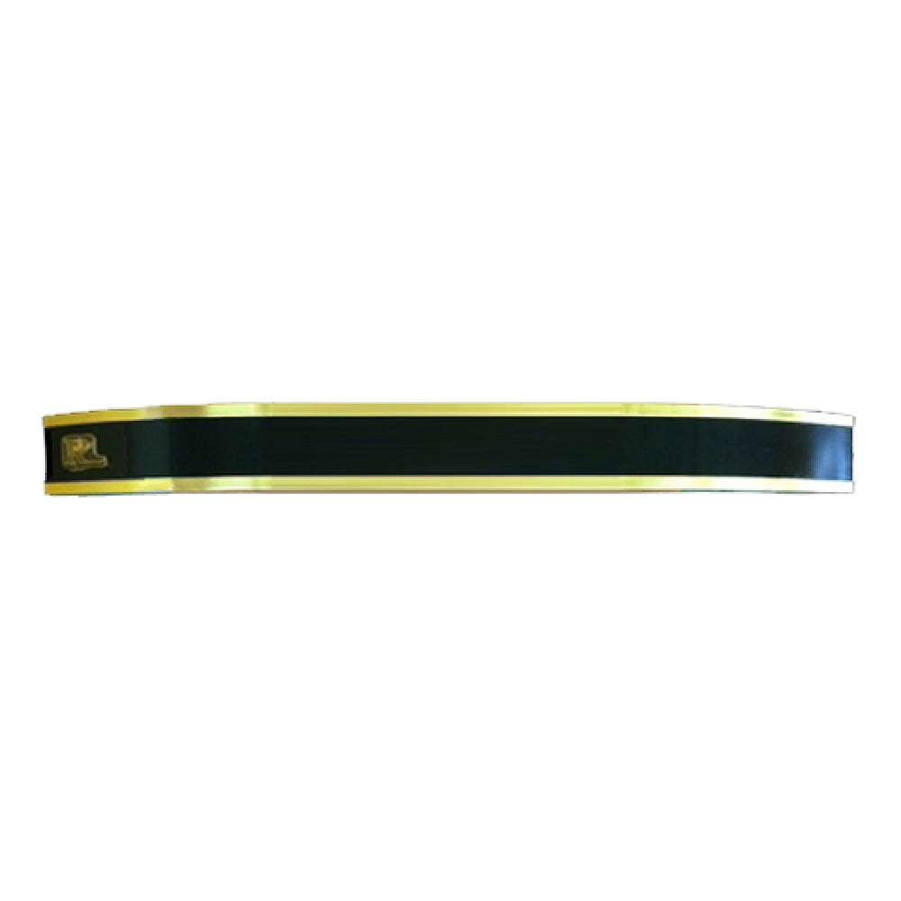 Rotisol 1675TPL Decorative Roof 66-1/8" W LUX Finish- Full-body Finish In Black Porcelain Enamel With Chrome Or Brass Trim (5% Surcharge For Other Colors From The Rotisol Chart)