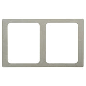Hubert 76780 - Cold Tile, For 1/2-size Contemporary & Curveware Pans, 2-compartment