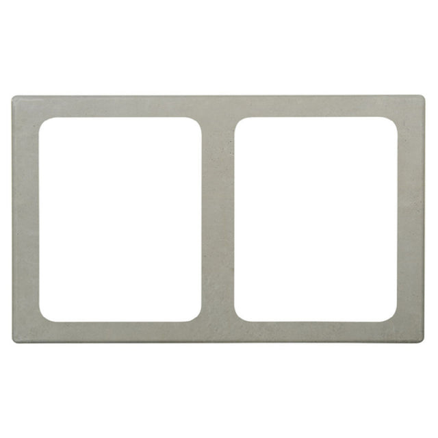 Hubert 76780 - Cold Tile, For 1/2-size Contemporary & Curveware Pans, 2-compartment