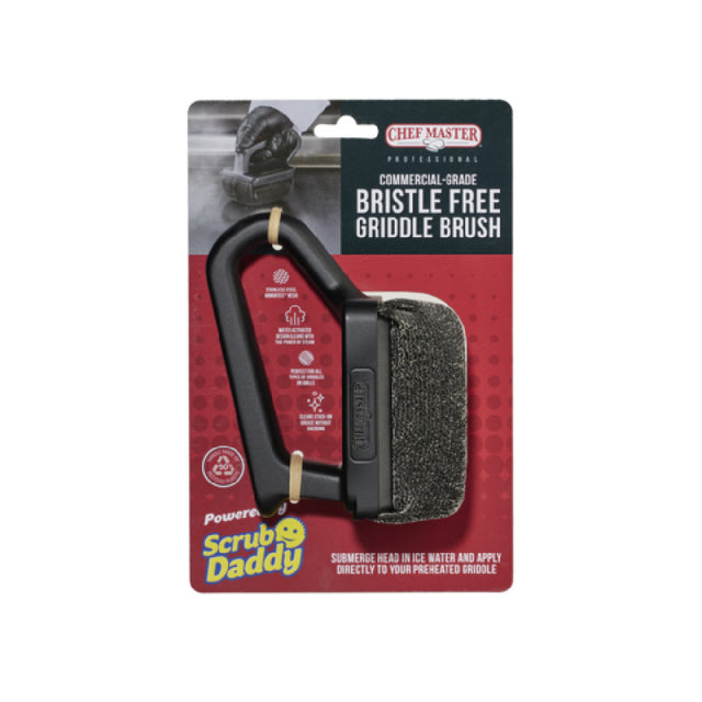 Chef Master 90016SDCM Srub Daddy XL Steam Clean Griddle Brush