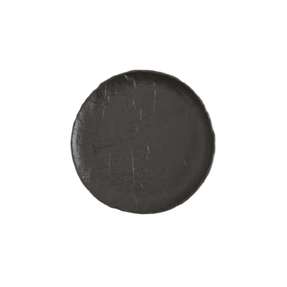Fortessa 3000.BLK.21 Shade Slate Coupe Plate 8.25" (21cm) Dishwasher Safe