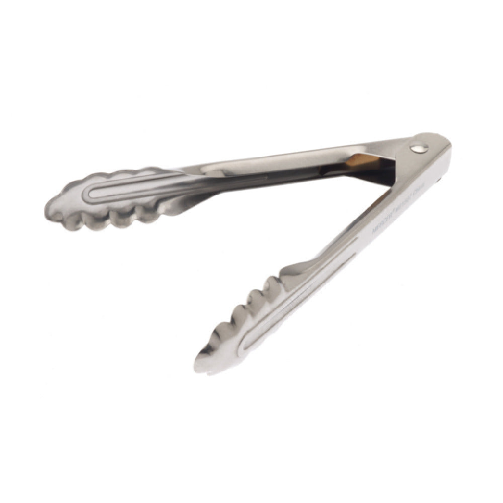 Mercer Culinary M21507 7" Utility Tong Scalloped End 18-0 Stainless Steel