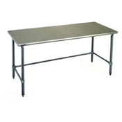Eagle BPT-3048GTB BlendPort® Budget Series Work Table 48"W X 30"D 430 Stainless Steel Top