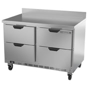Beverage Air WTRD48AHC-4 Worktop Refrigerator Two-section 35-1/2" Working Height