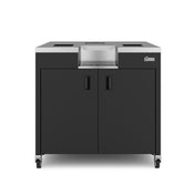 Zumex 08580 PODIUM WIDE SPEED (08580) Podium Wide Black 32" Integrated Drip Tray With Drain
