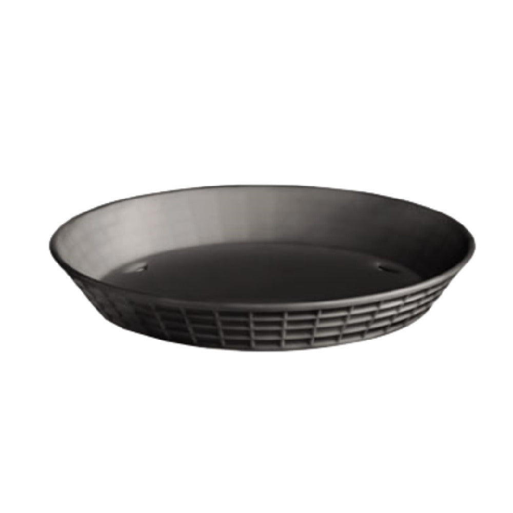 TableCraft Products 137512BK - Platter Basket, 12" Dia. X 1-1/2"H, Round