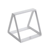 American Metalcraft DWRW5 Display Wedge Rubberized White