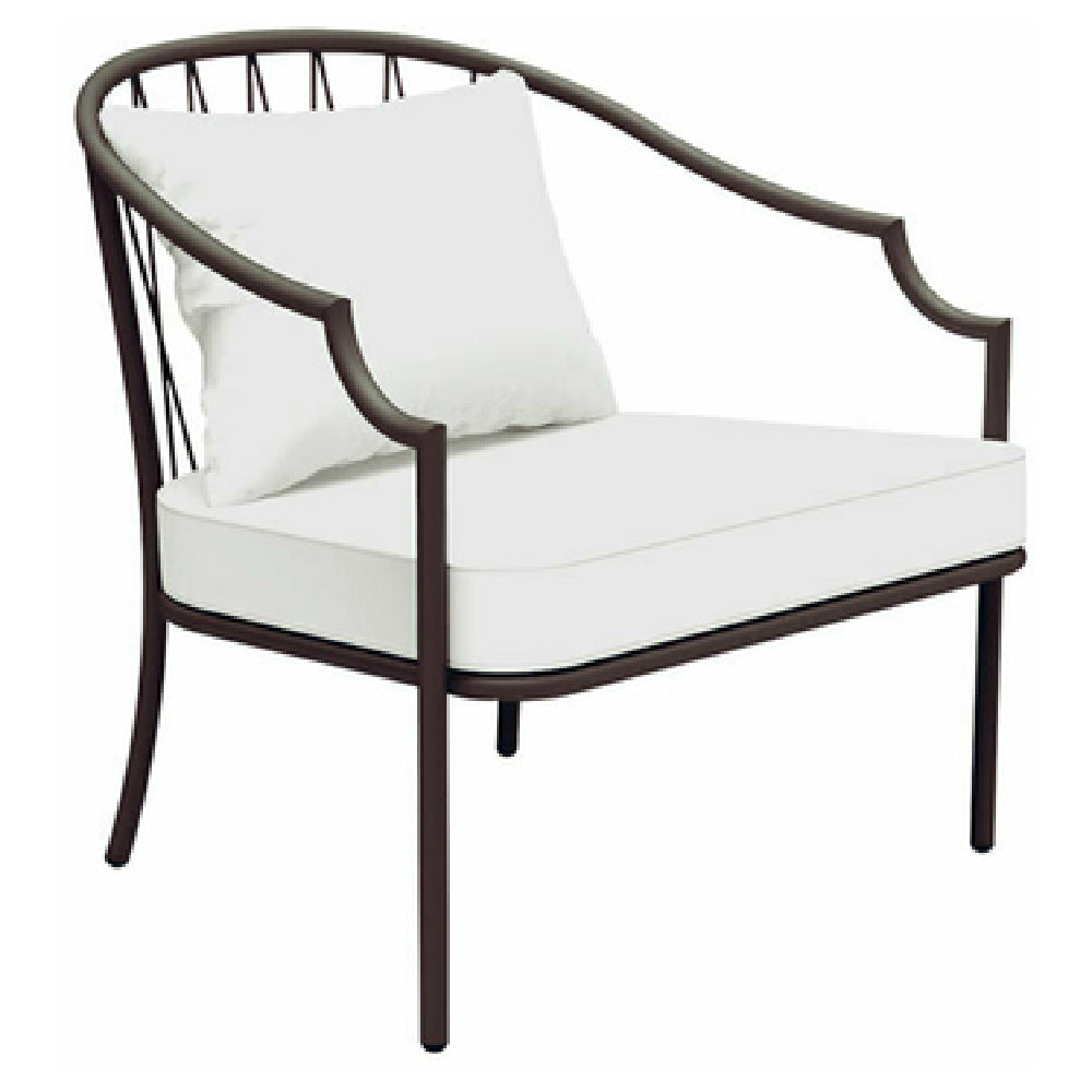 Emuamericas, Llc E1204-41 - Como Lounge Arm Chair, Indoor/outdoor, Steel Wire Diamond Pattern Back