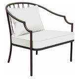 Emuamericas, Llc E1204-41 - Como Lounge Arm Chair, Indoor/outdoor, Steel Wire Diamond Pattern Back