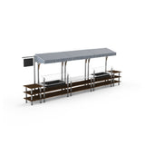 Steelite MGCMLA08WSWF Market Station Mixed Materials (minimum = Case Quantity 1 Per Case) (repack Item)