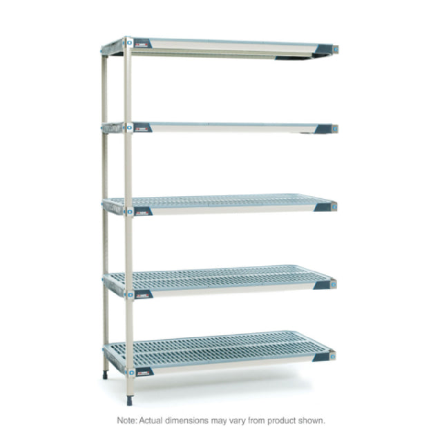 Metro 5AX577GX3 MetroMax® I Add-On Shelving Unit 72"W X 24"D X 74"H Rust Proof