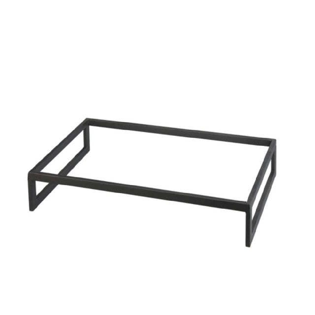 FOH BRI027BKS18 Smart Buffet Ware® T-Collection Riser 4" Full Size