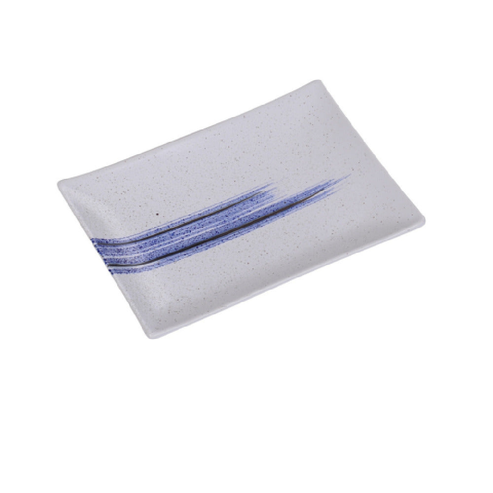 Yanco OC-308 Ocean Plate 8"L X 5-1/2"W X 7/8"H Rectangular
