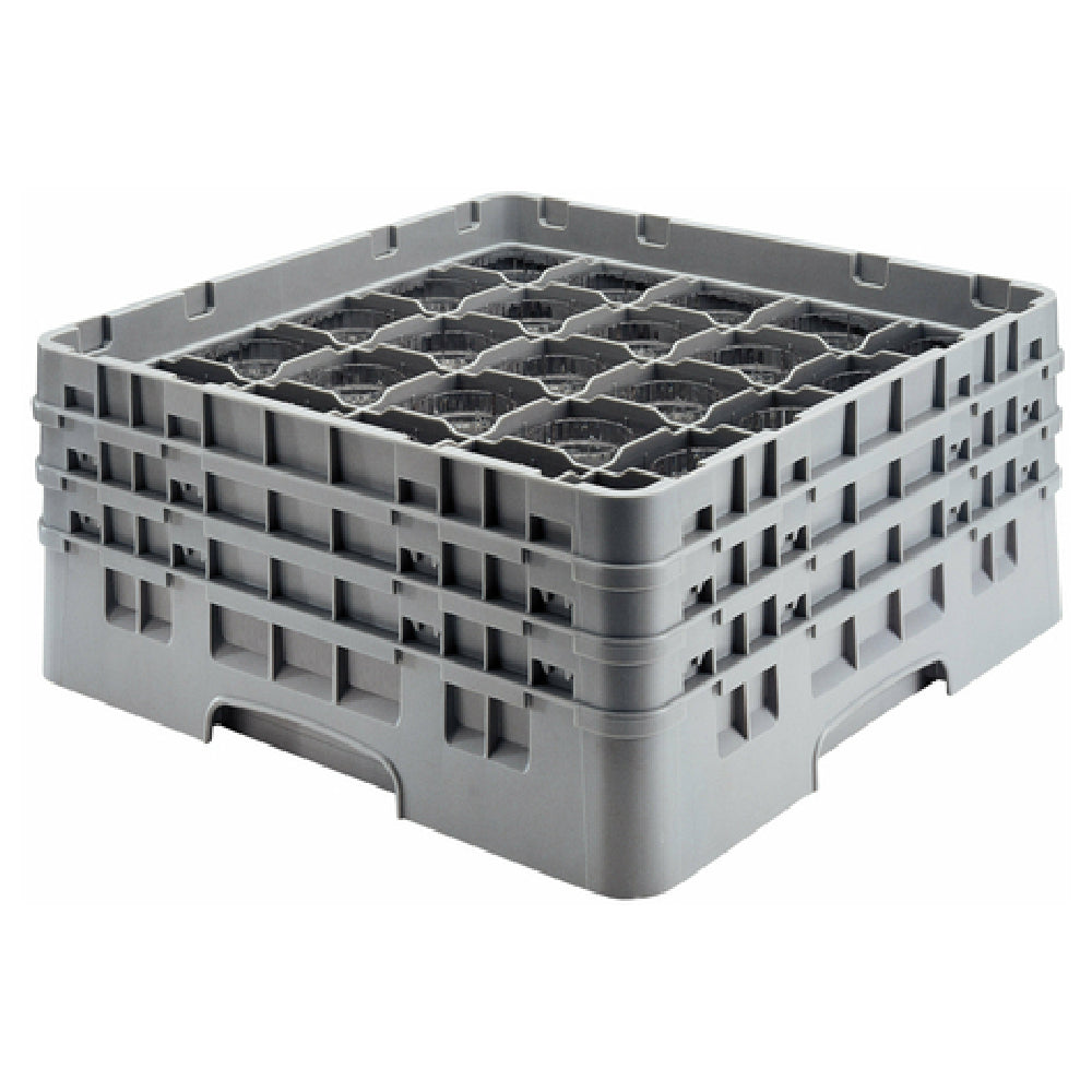 Cambro 36S534151 Camrack® Glass Rack With (2) Soft Gray Extenders Full Size