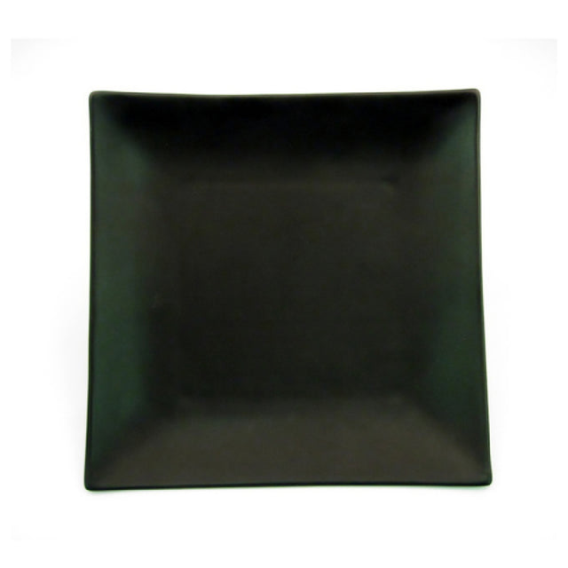 CAC China 6-S16-BLK Japanese Style Plate 10"L X 10"W X 1-1/2"H Square