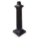 Rubbermaid FG9W3000BLA GroundsKeeper™ Smoking Management Tuscan Receptacle 13" Square X 38-2/5"H