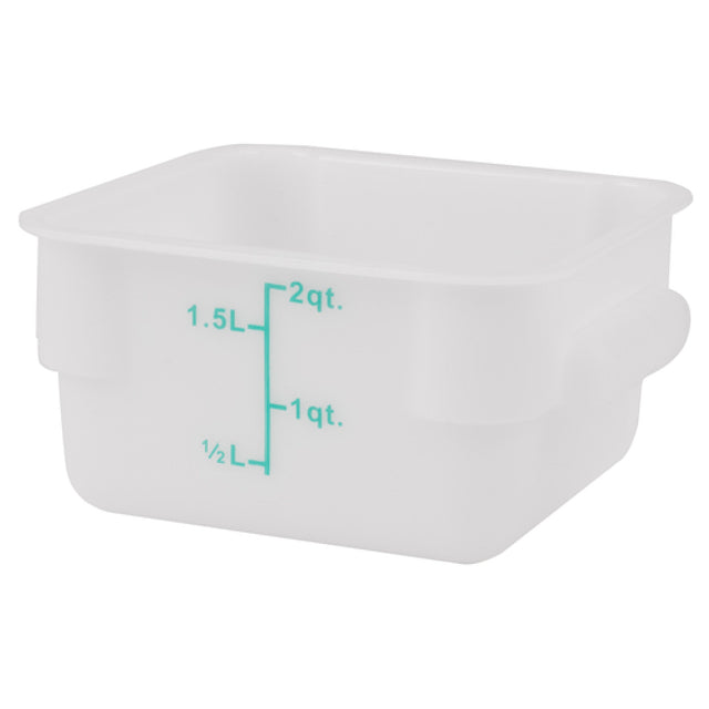 Stanton Trading PES-2 Food Storage Container Square 2 Qt.