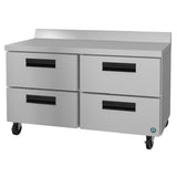 Hoshizaki WR60B-D4 - Steelheart Series Worktop Refrigerator, Two-section, 60"W