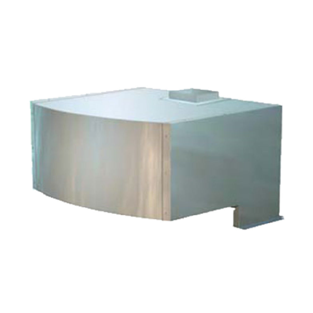 Wood Stone SG-BDL-O-WS42.5C Hood For 4343 Bistro Curved Face Pre-piped For Ansul