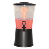 Service Ideas CBDRP3BL Beverage Dispenser 3 Gallon (384 Oz.) 12" X 11" X 21-1/2"