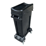 Quantum CTH-DLY Crusader Thin Container Dolly 800 Lb. Load Capacity Contains 4 Swivel 3" X 1" Thermoplastic Rubber Casters