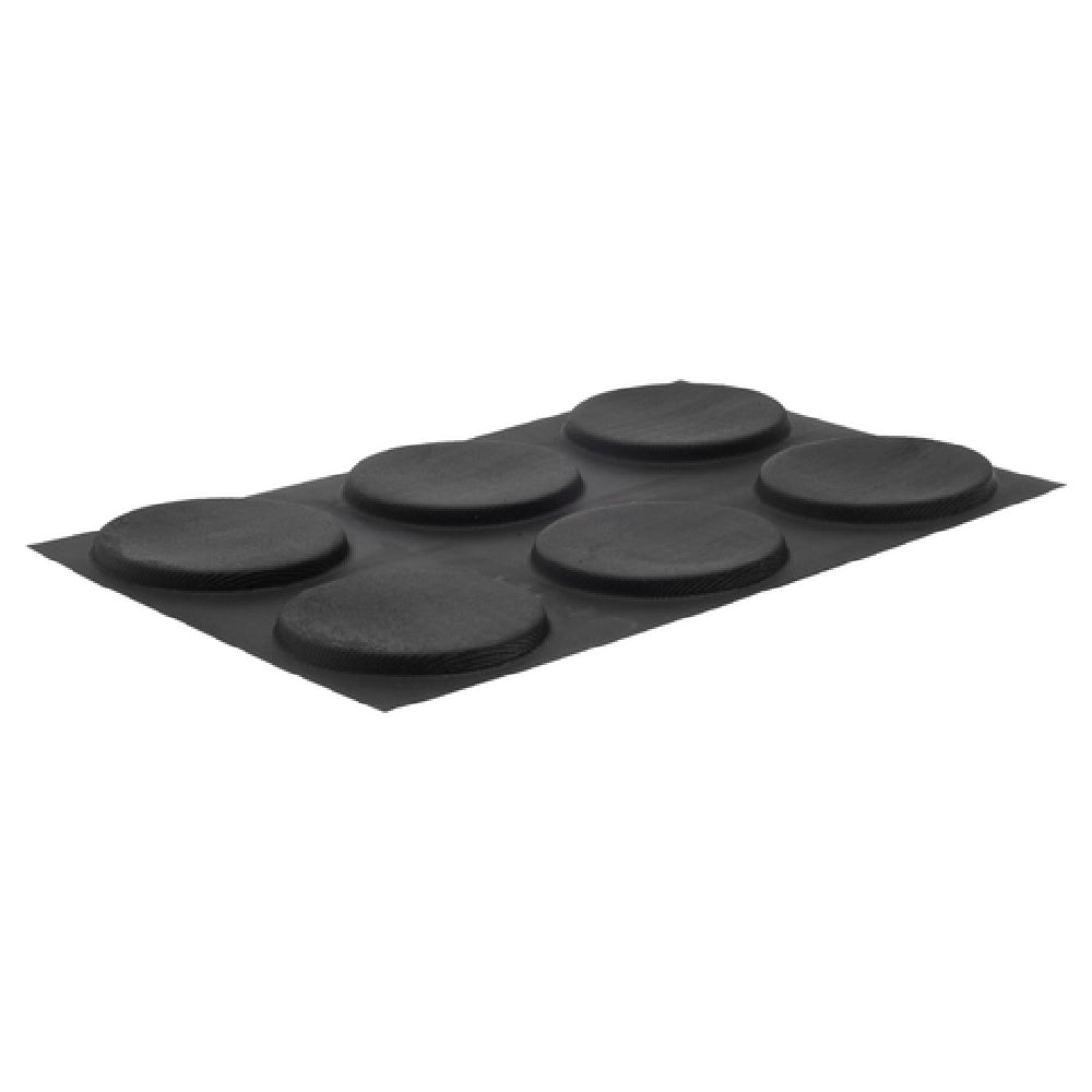 JB Prince M372 K - Demarle Flexipan® Mold, 23"L X 15"W, (6) Large Round