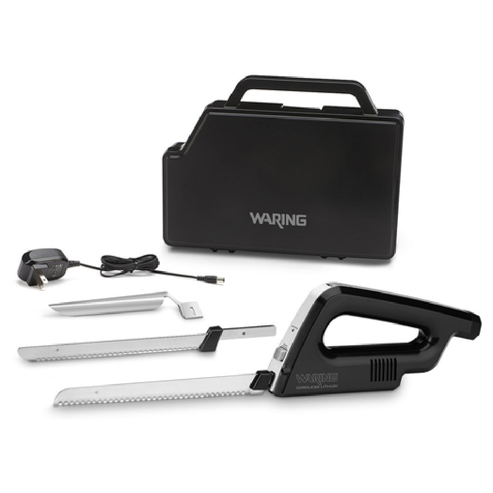 Waring WEK200K - Waring® Commercial Electric Carving Knife, Cordless, 20"W X 2"D X 4-3/4"H