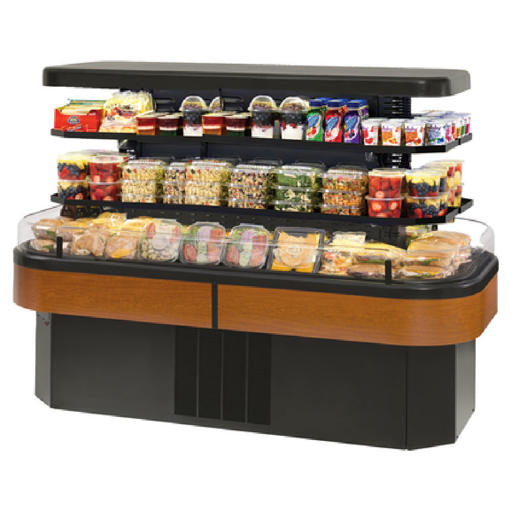 Federal Industries IMSS84SC-2 Specialty Display Island Self-Serve Refrigerated Merchandiser