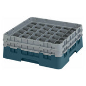 Cambro 36S434414 Camrack® Glass Rack With (2) Soft Gray Extenders Full Size