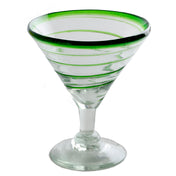 Orion Trading & Design G4667-LW Spiral Cocktail / Margarita Glass 12 Oz. 5" Dia. X 6"H