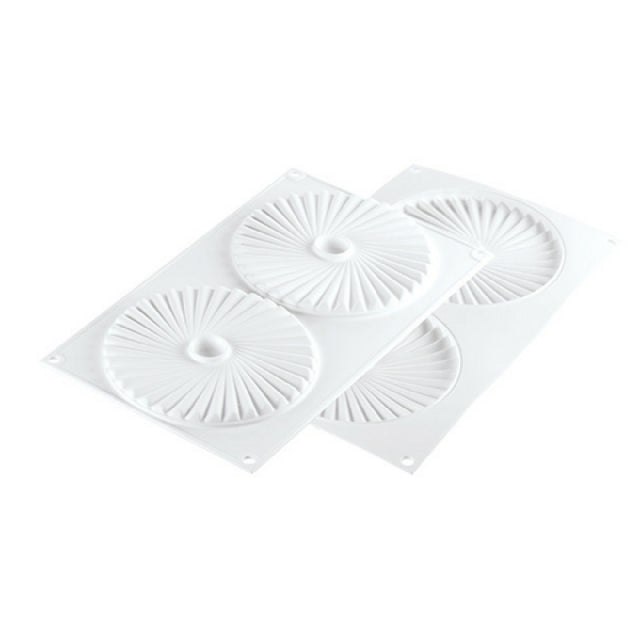 JB Prince MA279 Plisse Mold 100ml Cavity (2) Indents