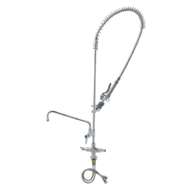 T&S Brass B-0113-ADF12-BJ EasyInstall Pre-Rinse Unit Single Hole Base Deck Mount
