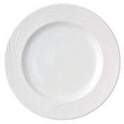 Arc Cardinal FK766 Arcoroc Candour Cirrus Rim Plate (D:10.0'') High Alumina Porcelain