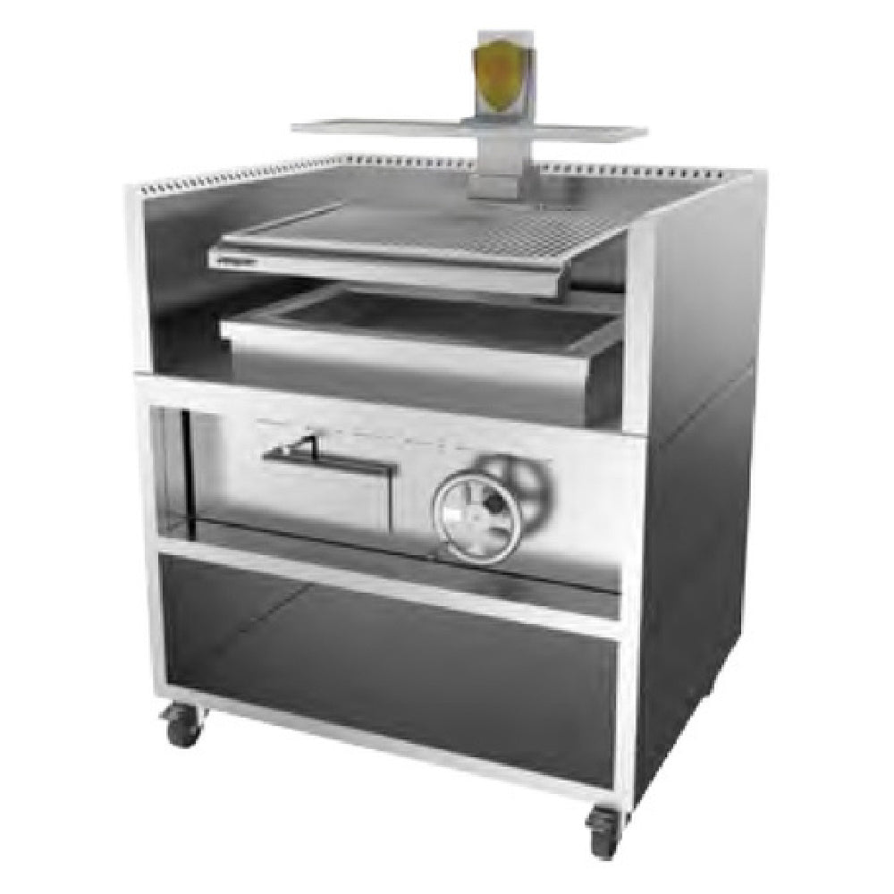 Josper Charcoal Ovens (Middleby) PVJ-076-1 - Basque Grill, Charcoal, 45-1/4"W