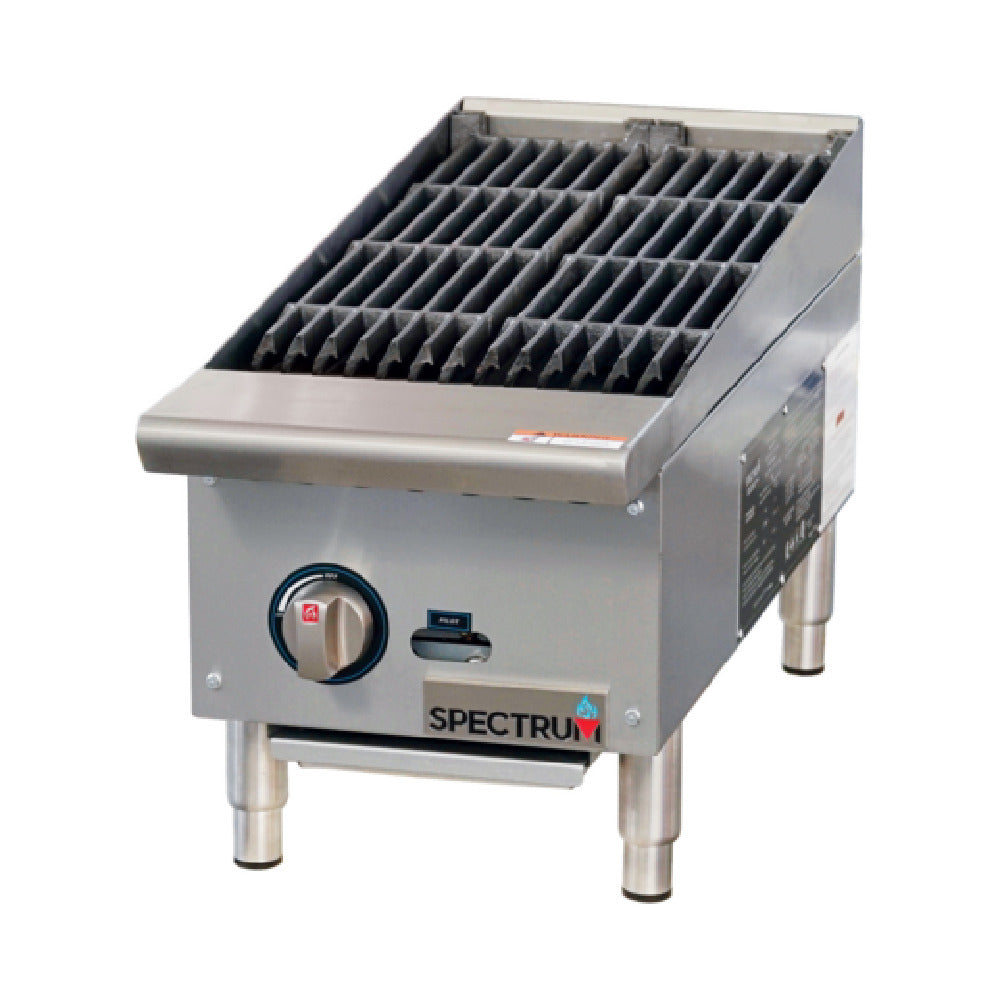 Winco NGCB-12R Spectrum™ Charbroiler Natural Gas Countertop