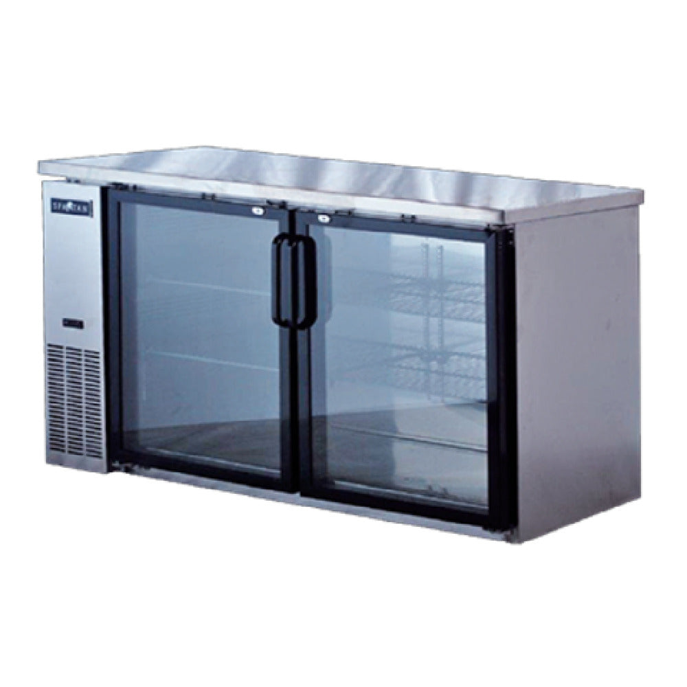 Spartan SSGBB-60 Back Bar 60.75" Two-section