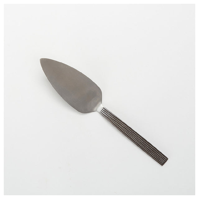 American Metalcraft WVAP10 Pie Server 10"L Wavy Aged Stainless Steel