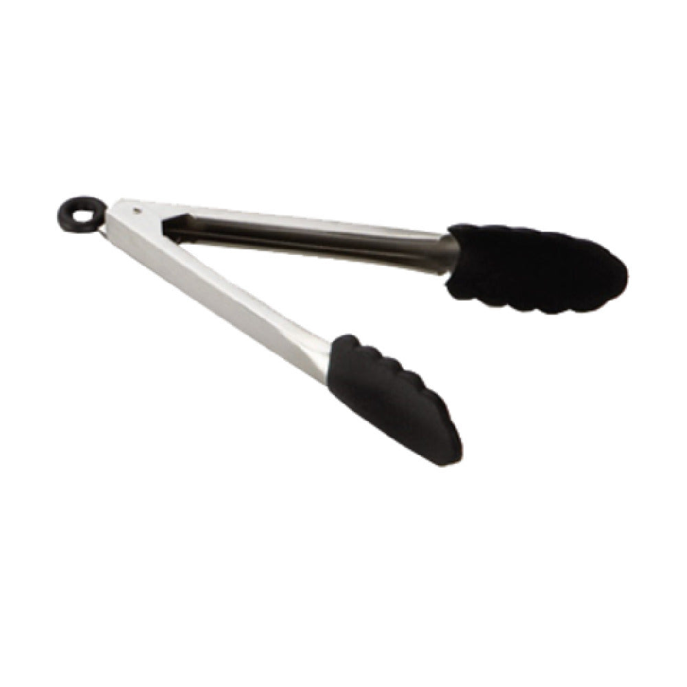 TableCraft Products 4009BK - Locking Tongs, 10-1/2", Heat Resistant 400°F/204°C
