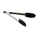 TableCraft Products 4009BK - Locking Tongs, 10-1/2", Heat Resistant 400°F/204°C