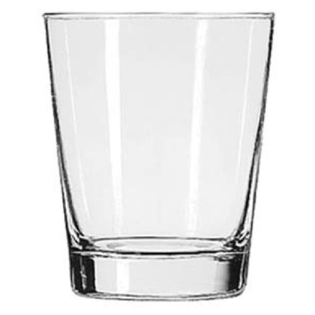 Libbey 816CD Double Old Fashioned Glass 15 Oz. Heavy Base