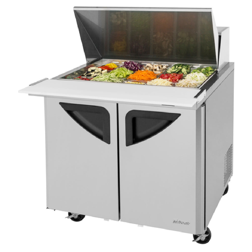 Turbo Air TST-36SD-15-N6 Super Deluxe Sandwich/Salad Mega Top Unit Two-section