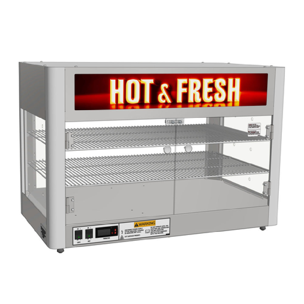 Gold Medal 5512-00-100 - Designer Holding Cabinet (Wide), Countertop, Digital Temperature Control