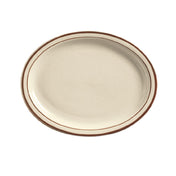 Libbey DSD-14 (Formerly World Tableware) Platter 13-1/4" X 10-1/8" Oval