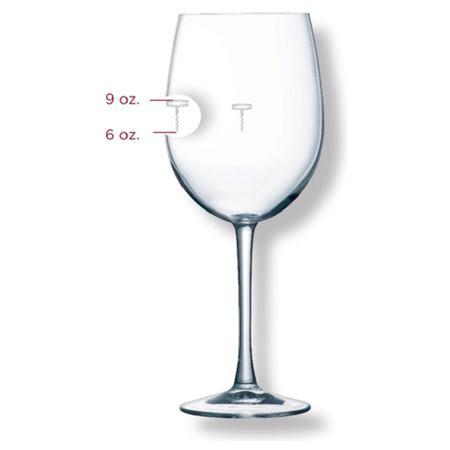 Arc Cardinal Q1095 Wine Glass 16 Oz. Sheer Rim