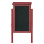 Aarco PLD4226LDPP-7 Message Center 26"W X 42"H Freestanding